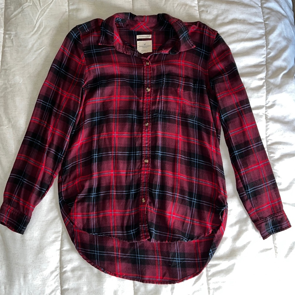 American Eagle Outfitters Boyfriend fit Flannel.